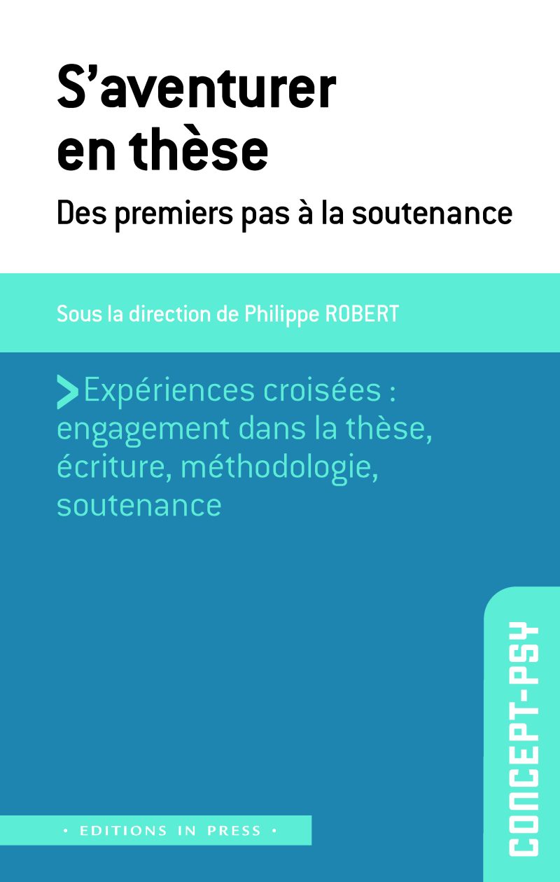 couverture s'aventurer en thèse